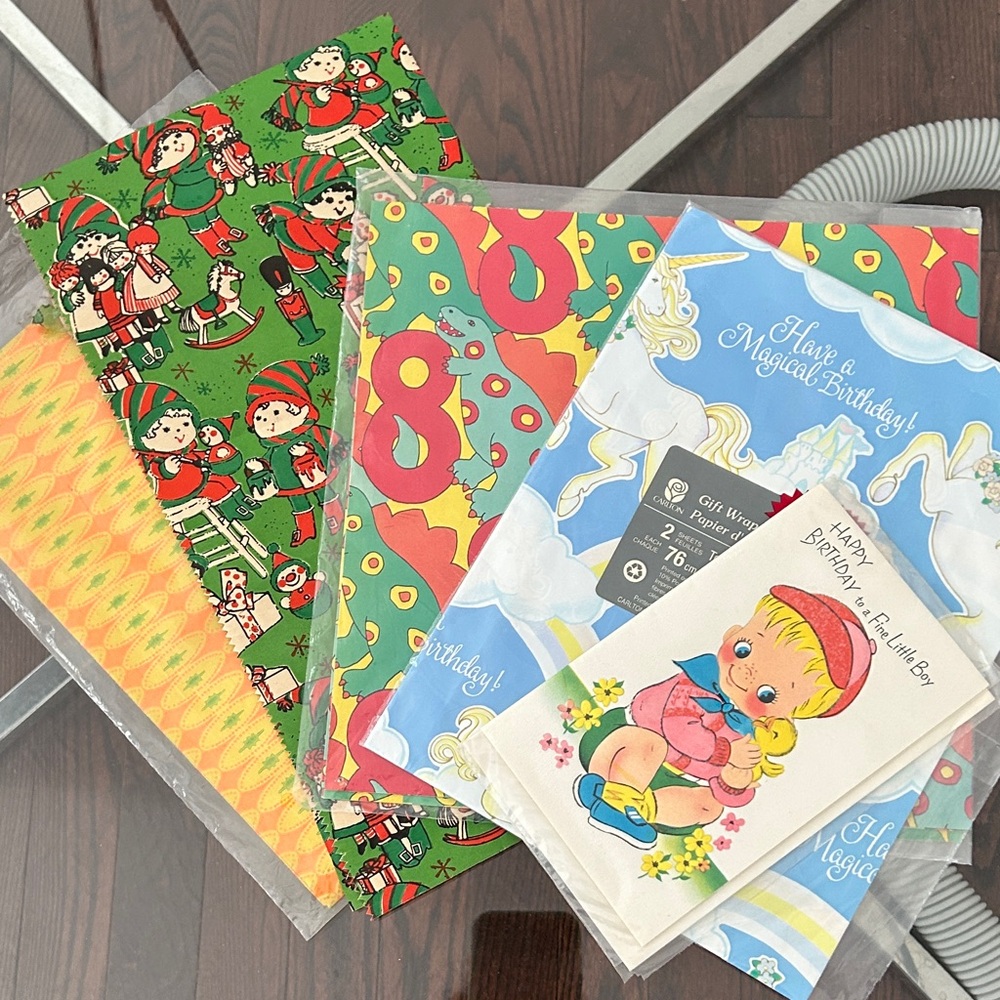 Vintage Gift Wrap